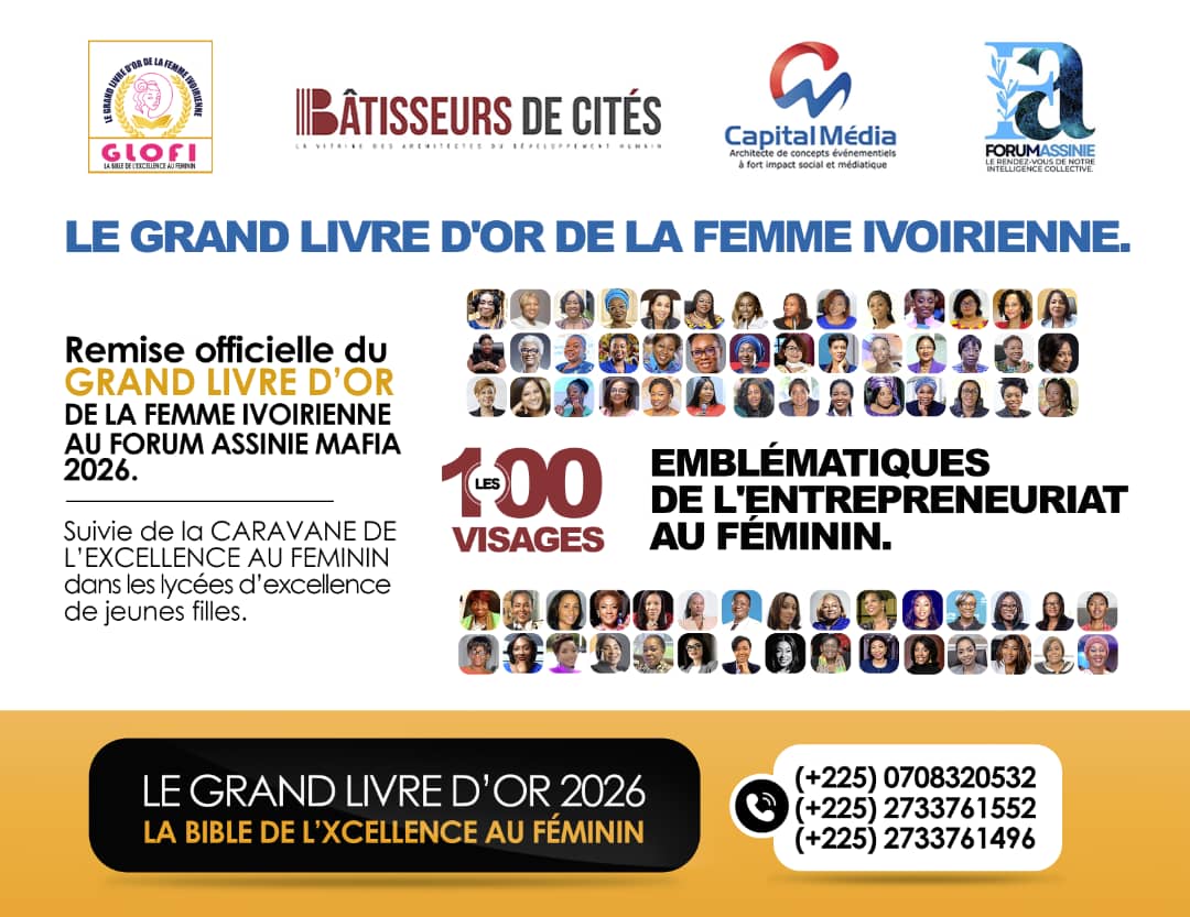 Capital Média — Grand Livre d'Or de la Femme Ivoirienne